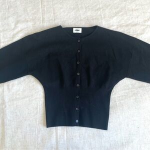 Aritzia golightly black Button-Up Women's Sweater
